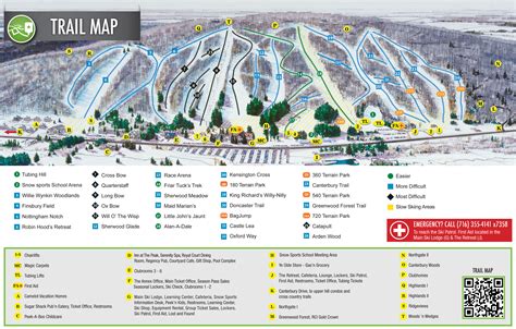 peek'n peak photos|peek n peak resort map.